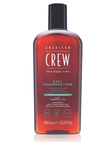 American Crew 3 in 1 Chamomile&Pine Sampon, Kondicionáló és Tusfürdő 450ml főképe